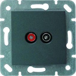 HHG 92513037 Novella speaker socket anthracite