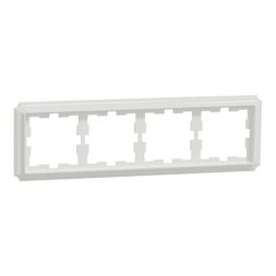 MERTEN MEG4040-4735 D-Antique frame 4-way lotus white frame