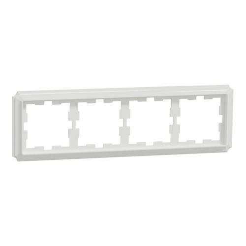 MERTEN MEG4040-4735 D-Antique frame 4-way lotus white frame