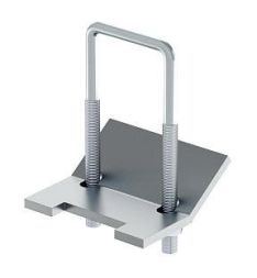 OBO Bettermann SB MS 41 M8 V4A stainless steel clamping bracket, 1124719