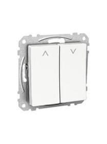 ELSO WDE002154 blind switch 16A plug-in terminal. with rocker Exxact white