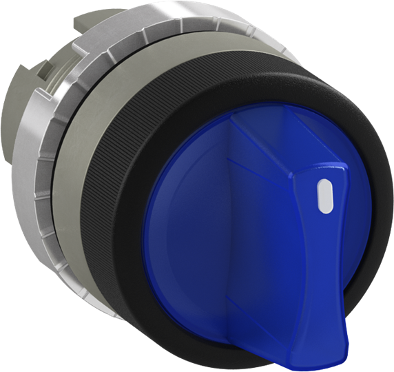 ABB Stotz-Kontakt 1SFA184596R9104 P9MSLD0L 2-Pos. bl bel. Selector switch control element