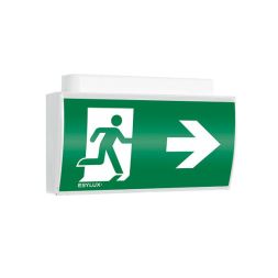 EsyLux EN10061820 LED emergency light SLF LEDi SC/C white 3h 30m EKW WM