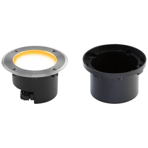 EVN 677010062 round rigid GX53 5.5W 230V IP67 warm white recessed floor spotlight