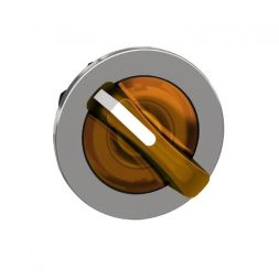 Schneider Electric ZB4FK1253 illuminated selector switch ZB4F d:30mm orange 2S front element