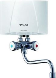 Clage 1500-17104 Small instantaneous water heater M4/SMB with fitting 4.4kW/230V above counter