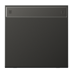 Jung AL2990NAAN rocker switch 1-way, with label field, painted aluminium, LS series, anthracite (painted aluminium)
