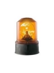 Grothe DSL 7337 orange 240V AC IP55 rotating mirror light, 37337