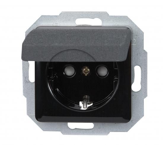 Kopp 914915083 socket 1f MILANO, anth