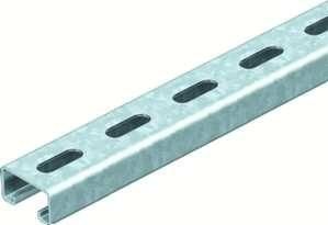 OBO Bettermann MS4121P0600FT 41x21x600mm perforated profile rail, 1122937