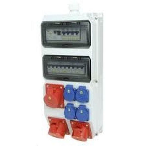 PCE 9135112 IP54 ANIF7 320x222x140 equipped plastic wall distributor