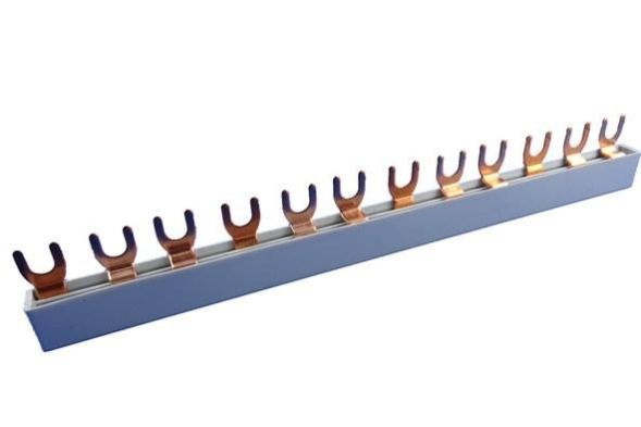 Pollmann 2217311 G-3L-210 ML 12TE 3-pole 10qmm phase busbar fork