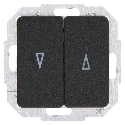 Kopp 619515087 MILANO anthracite blind switch