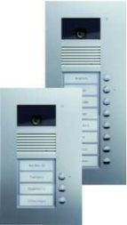 TCS AVU14050-0010 5-button silver color video door station UP