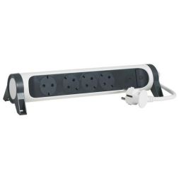 Legrand 694525 rotatable 4xSD MCB 1.5m cable ultrws./sw power strip