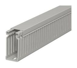 OBO Bettermann LK4 60025 60x25 stone grey wiring duct, 6178028