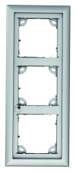 MOBOTIX MXOPTFrame3EXTSV 3-piece silver frame