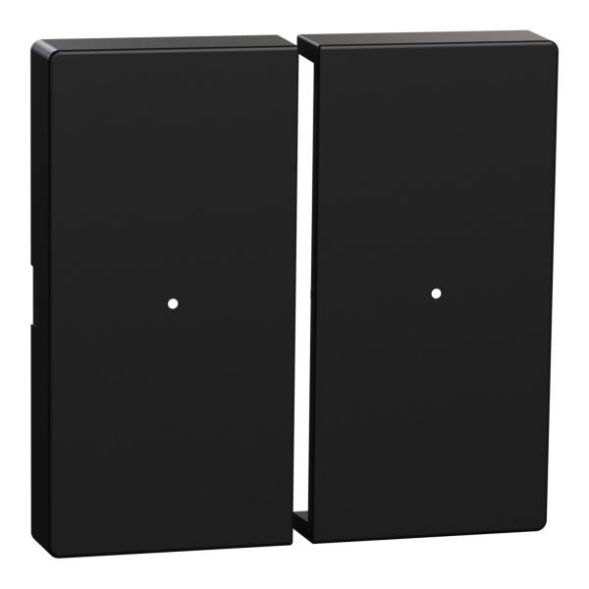 MERTEN MEG5220-0403 push button module 2-way black matt System M rocker