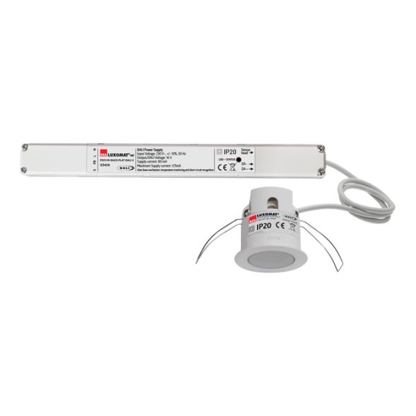 BEG 93459 DALI ceiling presence detector PD11-FLAT | Standard | matt white