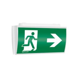 EsyLux EN10061837 LED emergency light SLF LEDi SC/C white 3h 30m EKW DAM