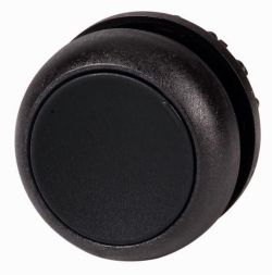Eaton M22S-DR-S pushbutton, flat, black, latching, 216614