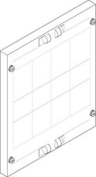 ABN 250x300mm 1FB/2RE for NH00/000 cover plate ( FAP12709N )