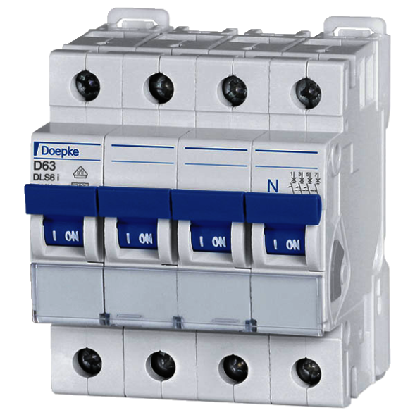 Doepke 09916508 DLS6I D50A 3-pole+N 10KA circuit breaker