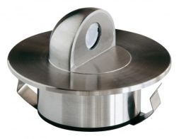 EVN P67122502 2.5W 12V AC/DC round IP67 ww stainless steel LED recessed wall light