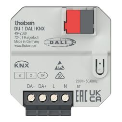 THEBEN DU 1 DALI KNX-DALI-Gateway UP | 1-way