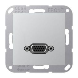 Jung MAA1102AL Multimedia connection system VGA, Series A, aluminium