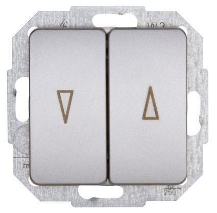 Kopp 619520089 MILANO steel blind switch