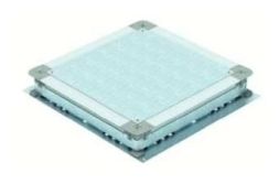 OBO Bettermann UZD165220/350-3 underfloor 510x467x165mm junction box, 7410056