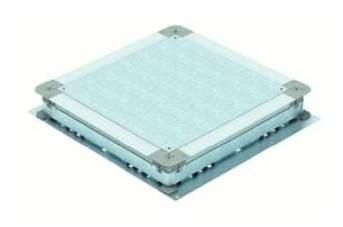 OBO Bettermann UZD165220/350-3 underfloor 510x467x165mm junction box, 7410056