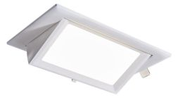 Dotlux 1946-0FW100 FLEXA COLORselect 28W/38W 60° swivel LED recessed ceiling spotlight