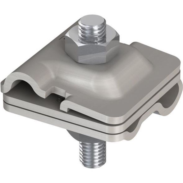 Pröpster 111 818 St/tZn with threaded bolt M10 parallel / cross connection terminal