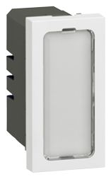 Legrand 078551 signal light MOSAIC 1-way 12-24V 1md ws, (white)