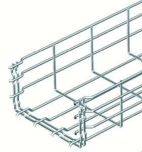 OBO Bettermann GRM 105/100 stainless steel VA1.4301 mesh cable tray, 6002451