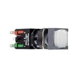 Schneider Electric XB6CW1B5B white illuminated push button