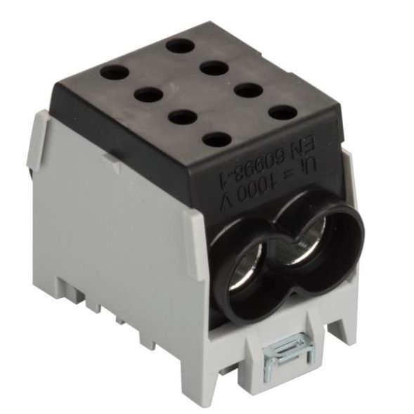Pollmann 2080197 HLAK70-1/2M2 1-pole 70qmm black main line branch terminal