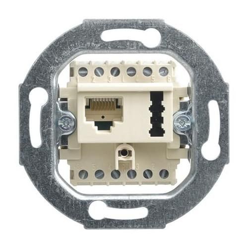 Busch-Jaeger UAE 8 (6) TAE 6 F+N UAE 8 (6) /TAE 6F+N - Junction box, 2 x 6-pin white