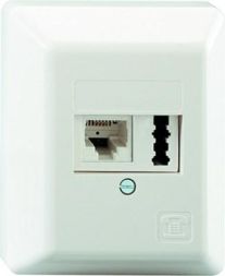 Rutenbeck IAE/UAE 8 (6) -TAE 6 F+N Ap rw connection unit