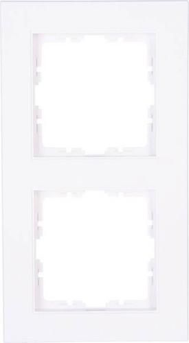 Kopp 402613002 HK07 2-way arctic white cover frame