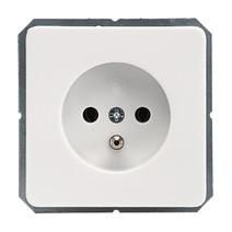 ELSO 215504 socket insert center protection 16A pure white
