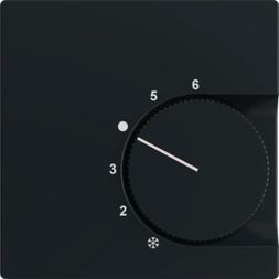 ELSO ELG2274031 central plate for temperature controller anthracite grey