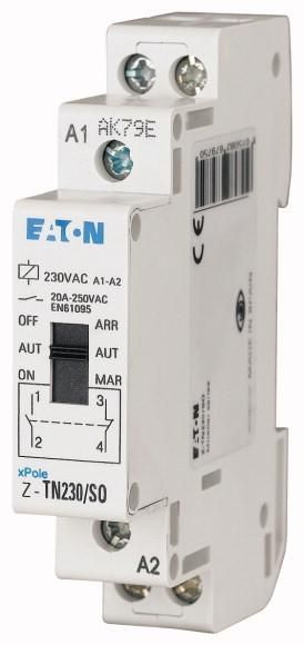 Eaton Z-TN24/1S1O preselect relay, 24VAC/50Hz, 1S+1Ö, 20A , 267979