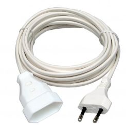 Kopp 145601098 EURO extension 5m 2x0.75qmm PVC ws