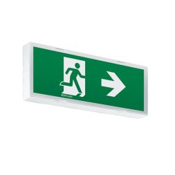 EsyLux EN10077005 SLX 14 LEDi Flat 24-230V ws LED emergency light