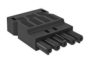 OBO Bettermann BT-S GST18i5p SW 5-pin screw connection socket part, 6108072