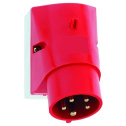 Bals 2415 16A 5-pin 400V 6h IP44 100x75mm wall plug