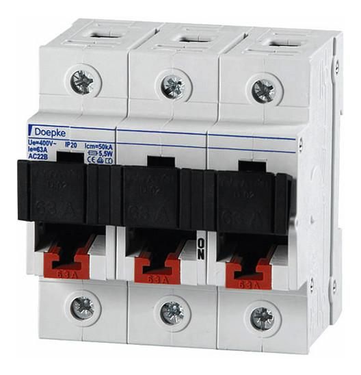 Doepke Tytan II D0-02-3/S load disconnector, 09980391